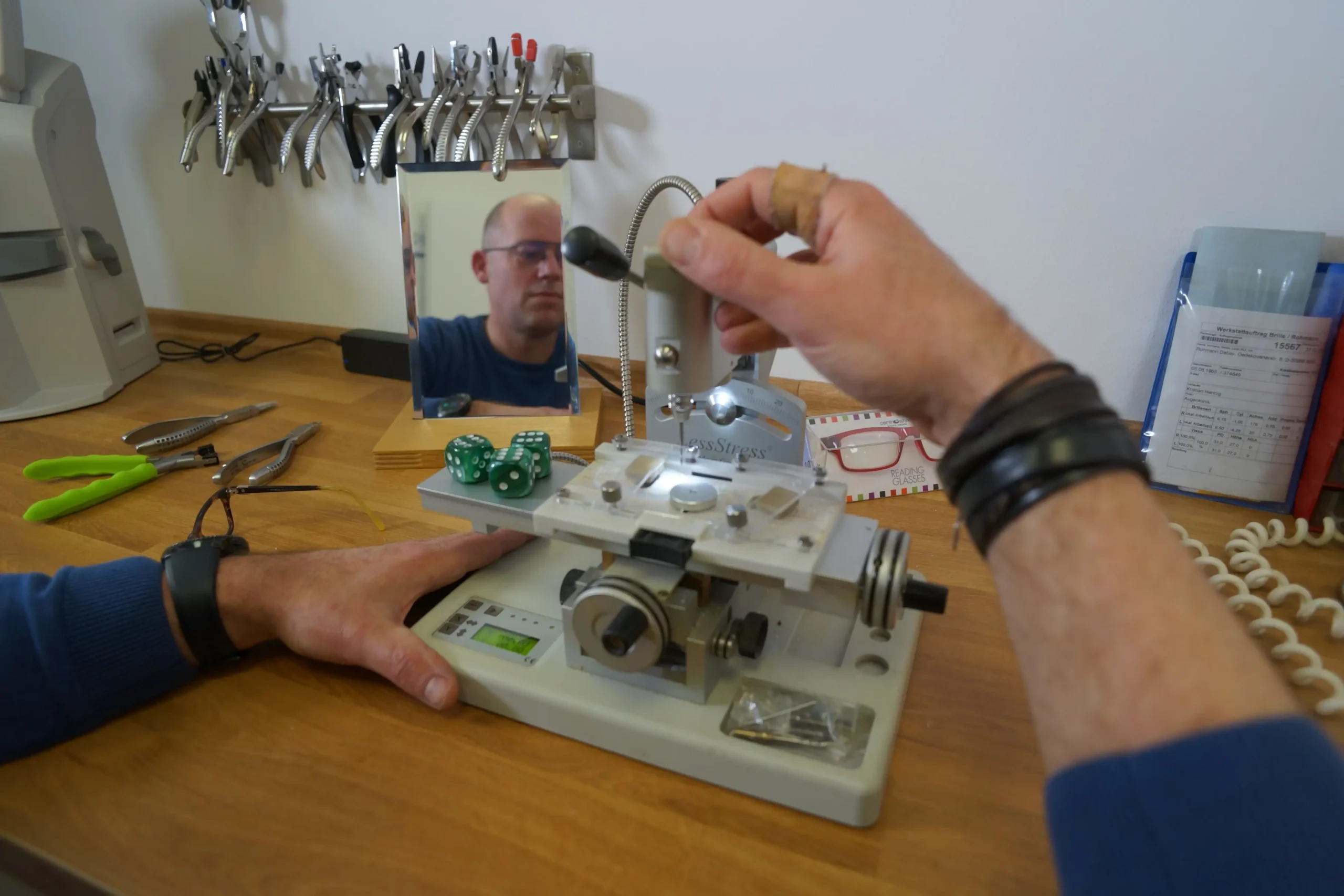 Hennig Augenoptik Laden Innenansicht